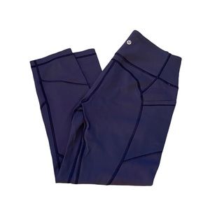 Blue lululemon leggings